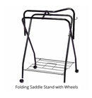 Saddle Rack Folding with Wheels