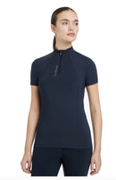 LeMieux Classique Womens Short Sleeve Base Layer - Navy