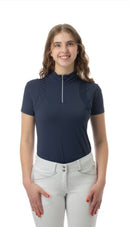 Equivania Selma Short Sleeve Sun Shirt-Navy