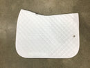 Ogilvy Jump BP - White /White binding with girth loops