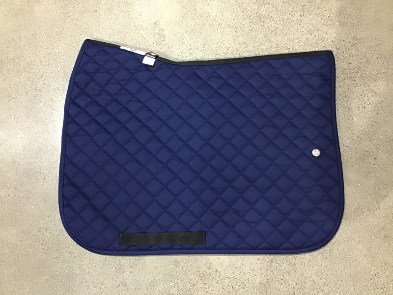 Ogilvy Jump BP - Navy /Navy binding WITH girth loops