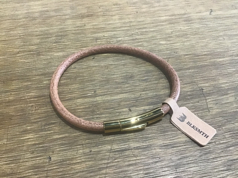 Leather wrap bracelet