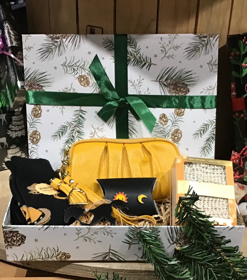 Christmas Gift Box Golden