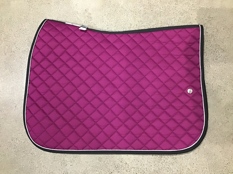 Ogilvy Jump BP - Raspberry /Silver piping/Black binding