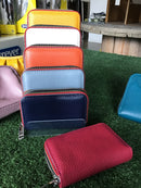 EM Small leather Wallet RFID