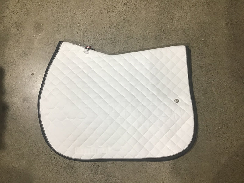 Ogilvy Jump PP White/Silver piping/Dark grey binding