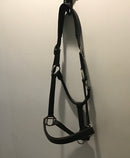 Leather Halter-Black