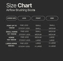 Stubben Airflow Brushing Boots with Fleece