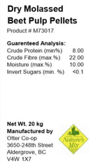 Otter Co-op Beet Pulp