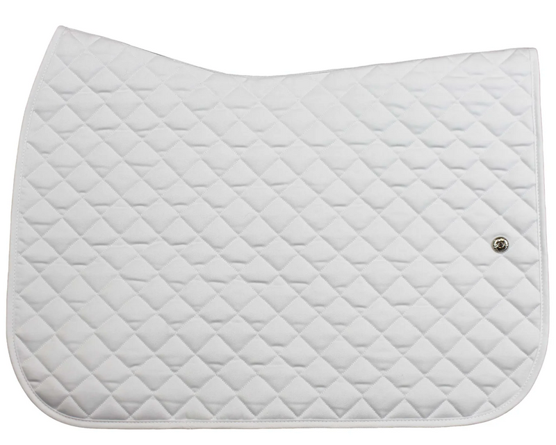 Ogilvy Jump BP - White /White binding with girth loops