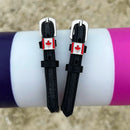 Mane Jane Spur Straps - Canada Flags