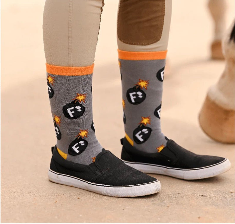 Dreamers and Schemers Crew F Bomb - Rider's Tack.Apparel.Supply