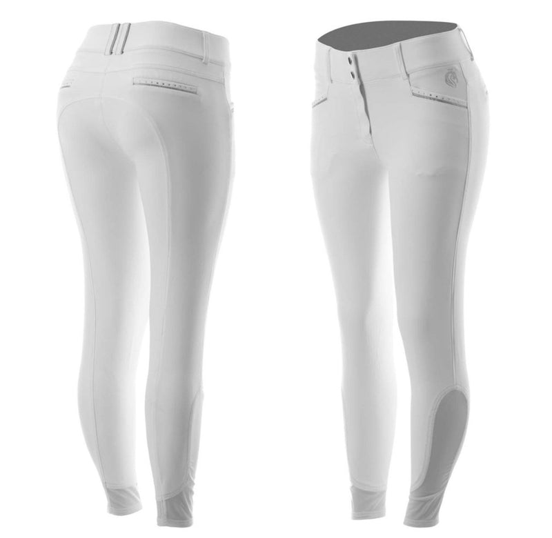 Equinavia Victoria Womens Silicone Knee Patch Breeches - Rider's Tack.Apparel.Supply