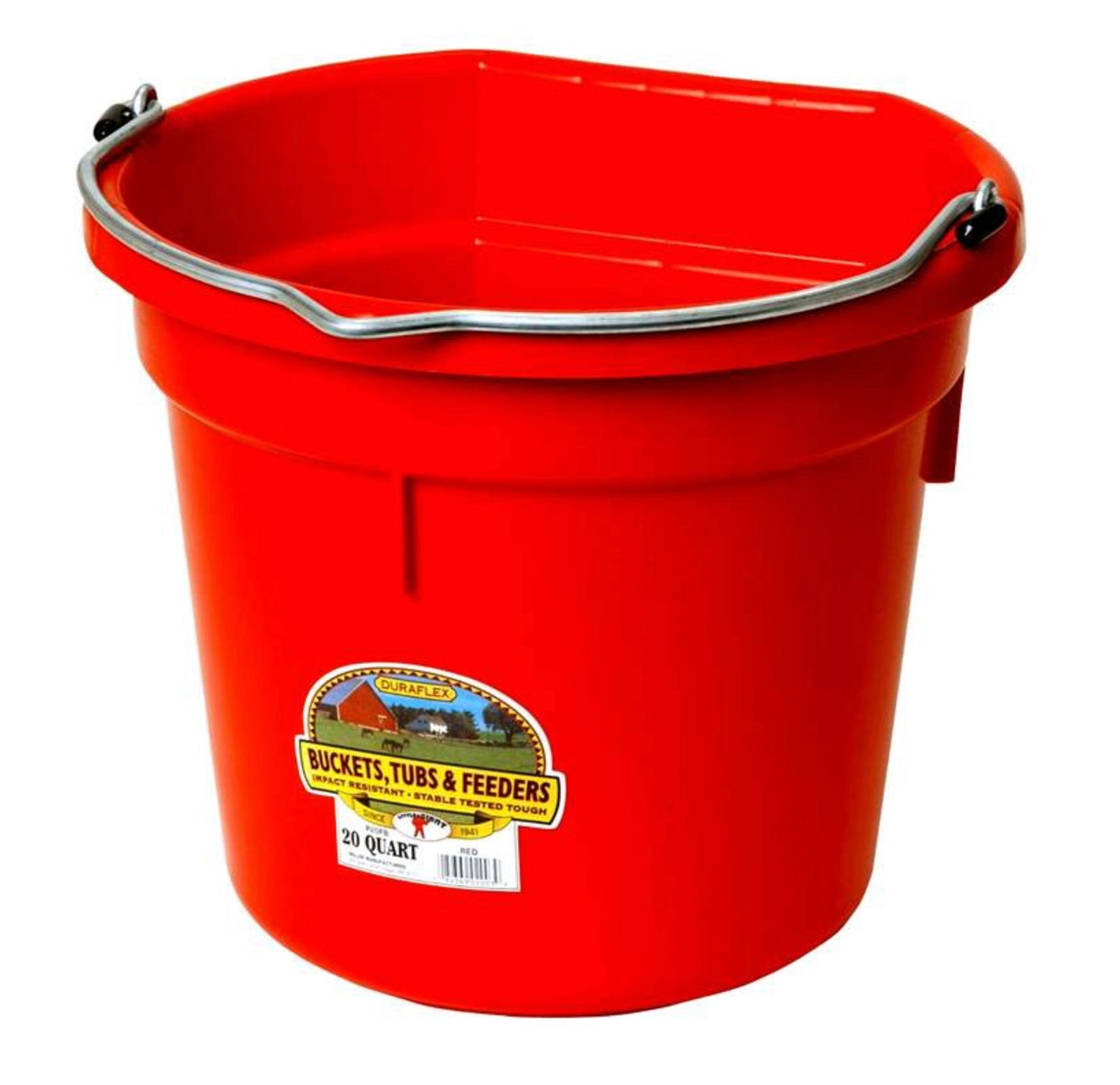 Flat Back Bucket 20qt - RidersTack.com | Canada