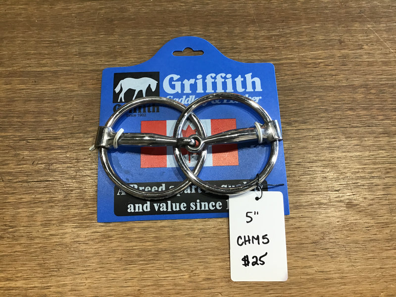 CHM5 5” Loose Ring Snaffle