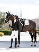 LeMieux Puissance Suede Close Contact Pad White