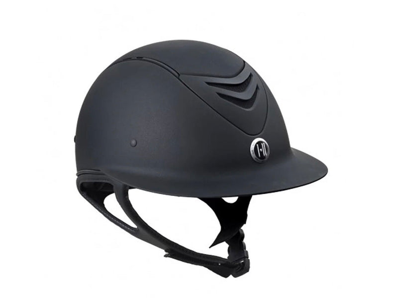 One K Defender Avance Helmet with Wide Brim - black - Rider's Tack.Apparel.Supply