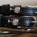 Mane Jane Spur Straps - Silver Wine Glass