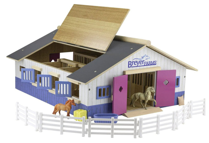 Breyer Farms Stable Playlet - Rider's Tack.Apparel.Supply