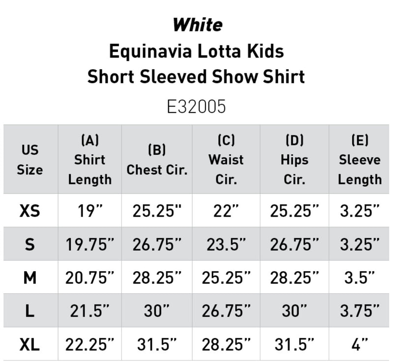 Equinavia Lotta Kids Show Shirt - Rider's Tack.Apparel.Supply