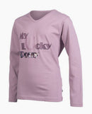 HKM Kids Longsleeve Alva Lucky Pony Shirt - Rider's Tack.Apparel.Supply