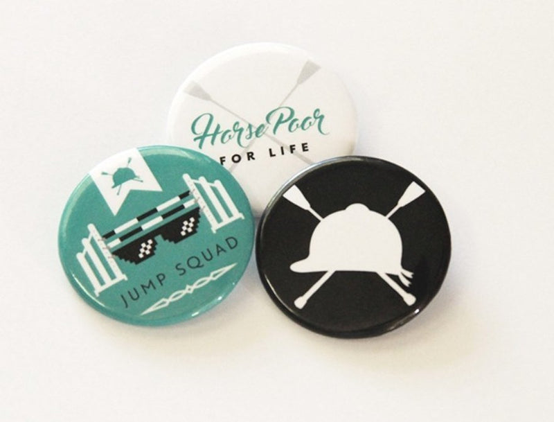 Hunt Seat Paper Co. Button Pack - Rider's Tack.Apparel.Supply