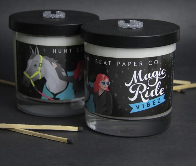Hunt Seat Paper Co. Magic Ride Vibez Candle - Rider's Tack.Apparel.Supply