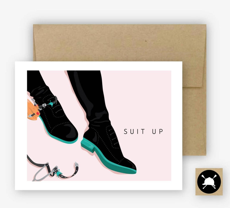 Hunt Seat Paper Co. Suit Up Card - Rider's Tack.Apparel.Supply