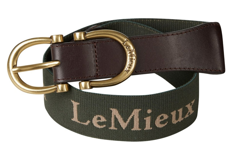 LeMieux Elasticated Belt OAK - Rider's Tack.Apparel.Supply