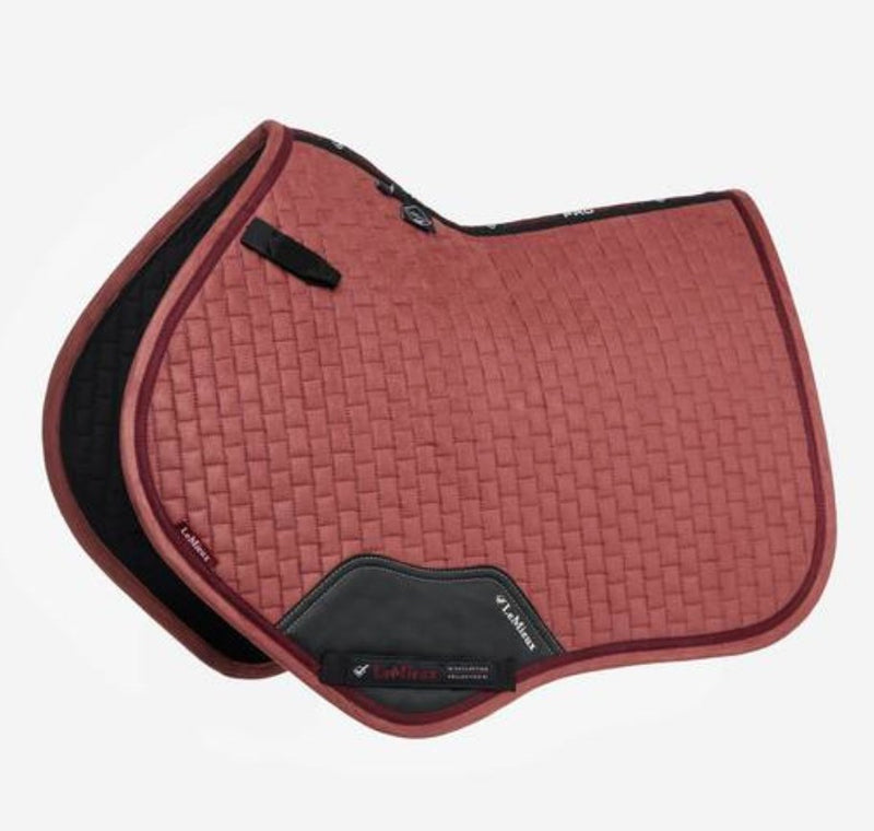 LeMieux Suede Close contact Pad - Orchid - Rider's Tack.Apparel.Supply