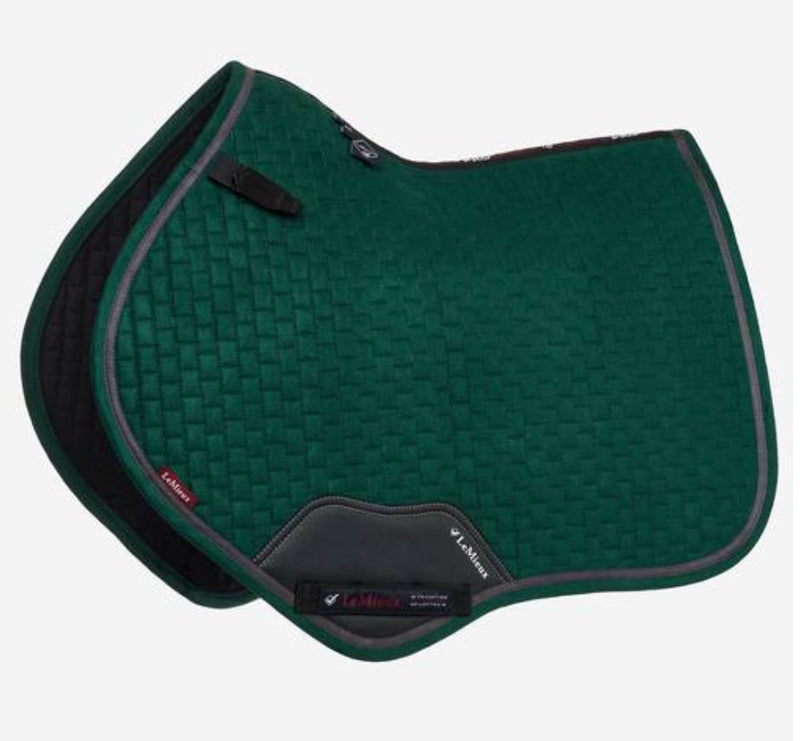 LeMieux Suede Close contact Pad - Spruce - Rider's Tack.Apparel.Supply