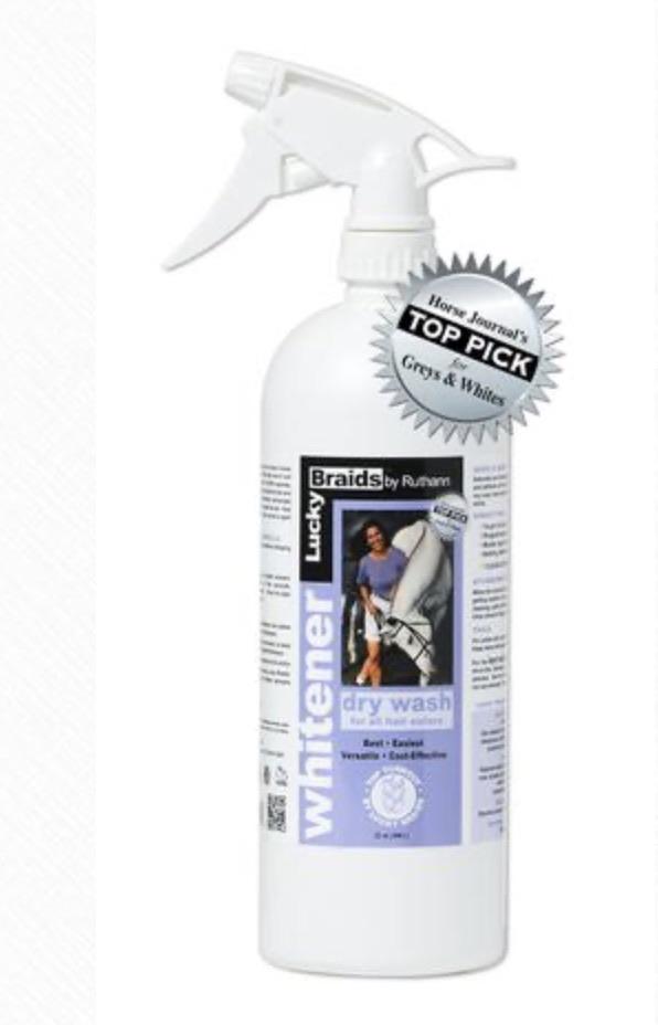Lucky Braids Horse Whitener Dry Wash - Rider's Tack.Apparel.Supply