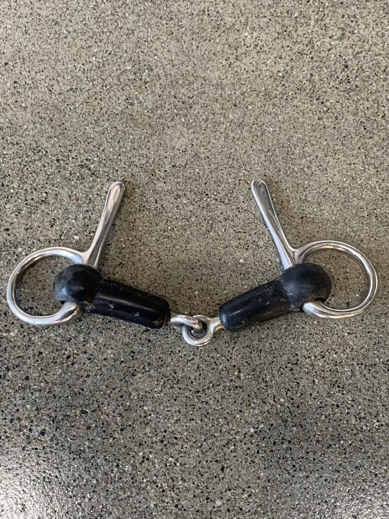 R08 5” Rubber Baucher Single jointed - Rider's Tack.Apparel.Supply