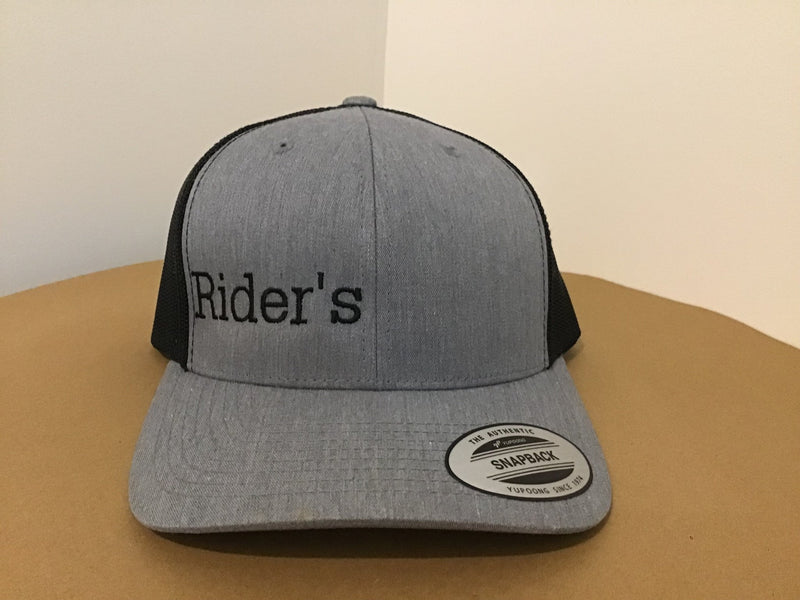 Rider’s mesh snap back hat - Rider's Tack.Apparel.Supply