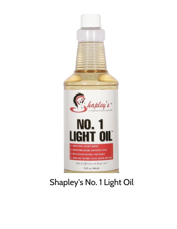 Shapley’s No. 1 light oil - Rider's Tack.Apparel.Supply