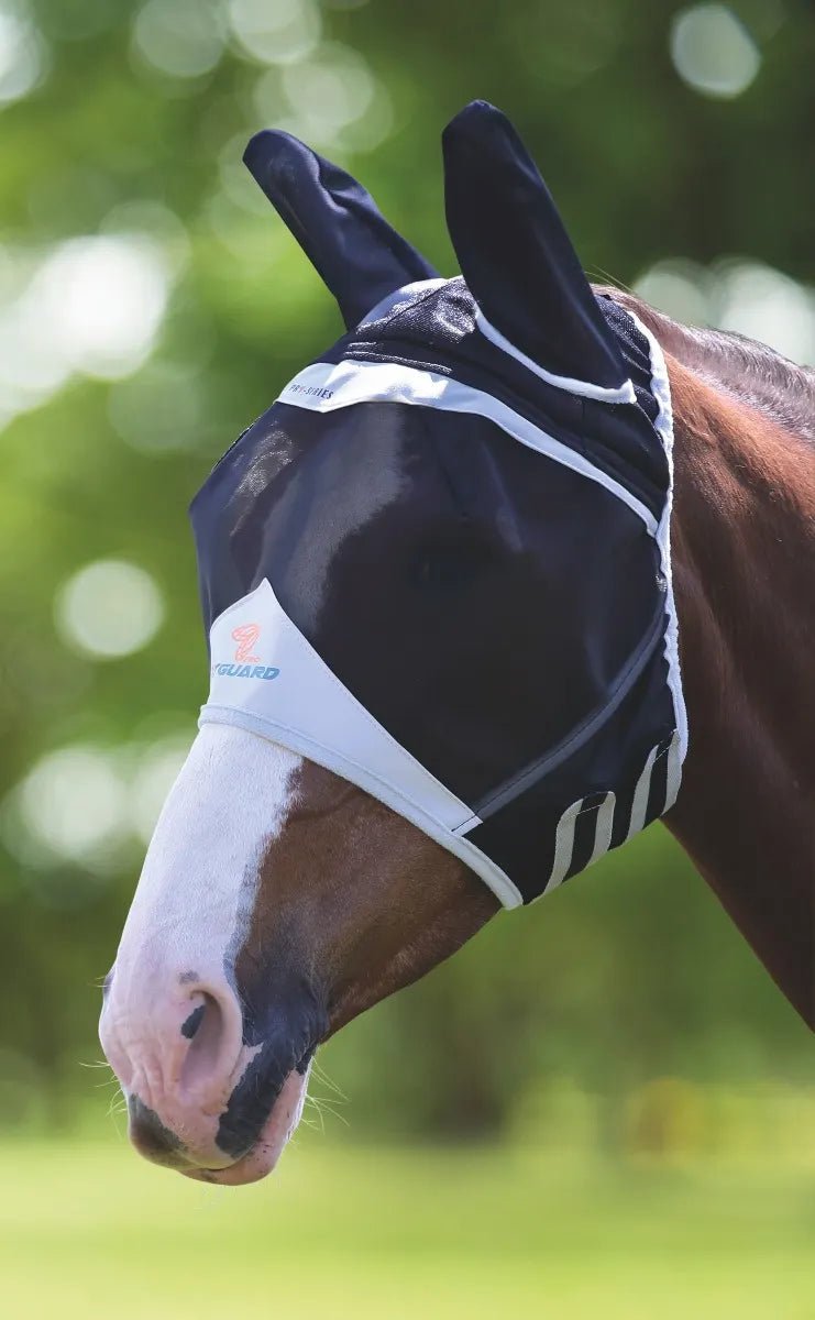 Shires Fine Mesh Fly Mask - With Ears - Rider's Tack.Apparel.Supply