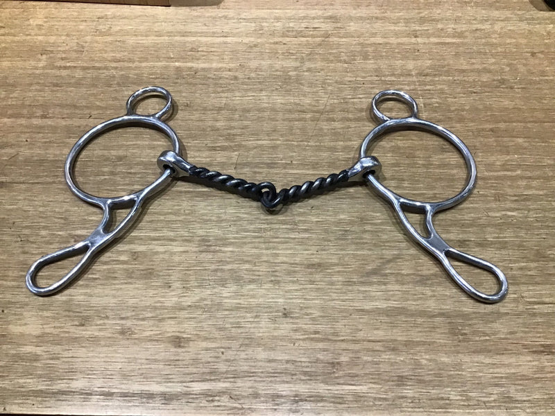 Wonder gag sweet iron twisted wire bit 5.75” - Rider's Tack.Apparel.Supply